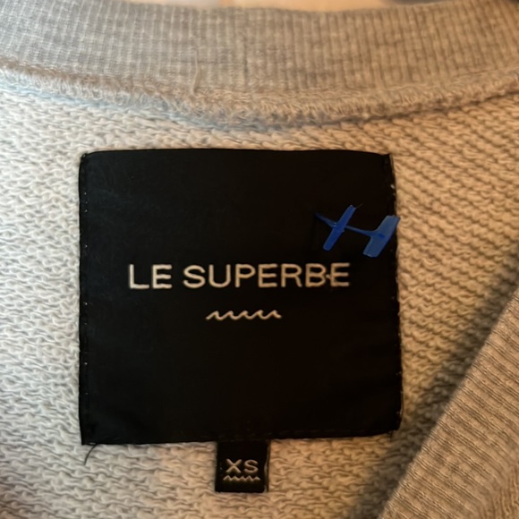LE SUPERBE A Blvd Called Sunset Crewneck Sweatshirt Women’s Size X-Small - Picture 3 of 8